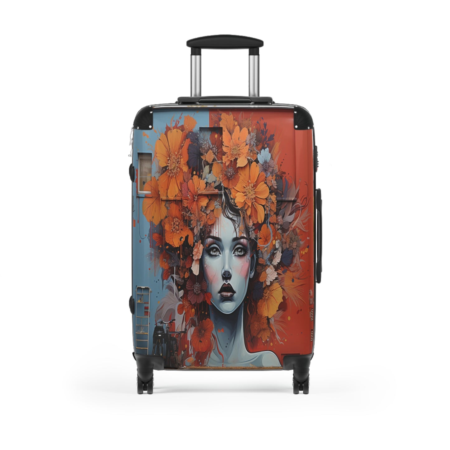 Graffiti Wanderer Luggage | Hippie Trip Collection | Christmas vacation | Travel Luggage | Suitcase | Boho | Retro