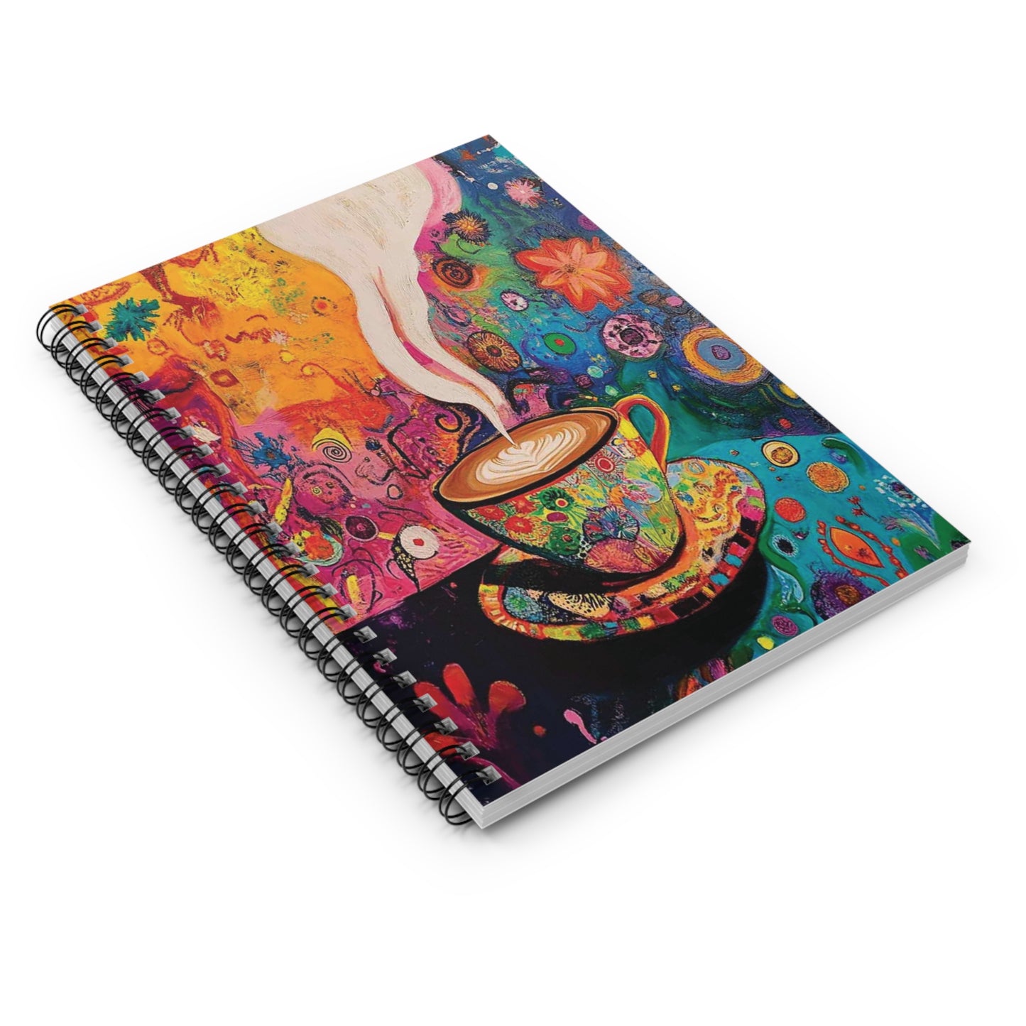 Hippie Bean Dreams | Journals | Morning Journaling | Spiral Notebook - Ruled Line | Devotional | Meditations