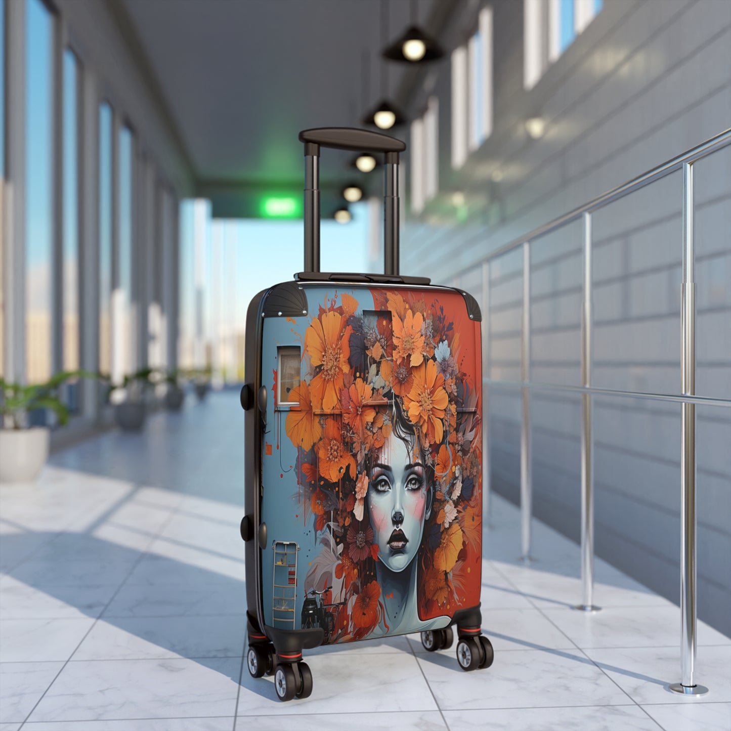 Graffiti Wanderer Luggage | Hippie Trip Collection | Christmas vacation | Travel Luggage | Suitcase | Boho | Retro