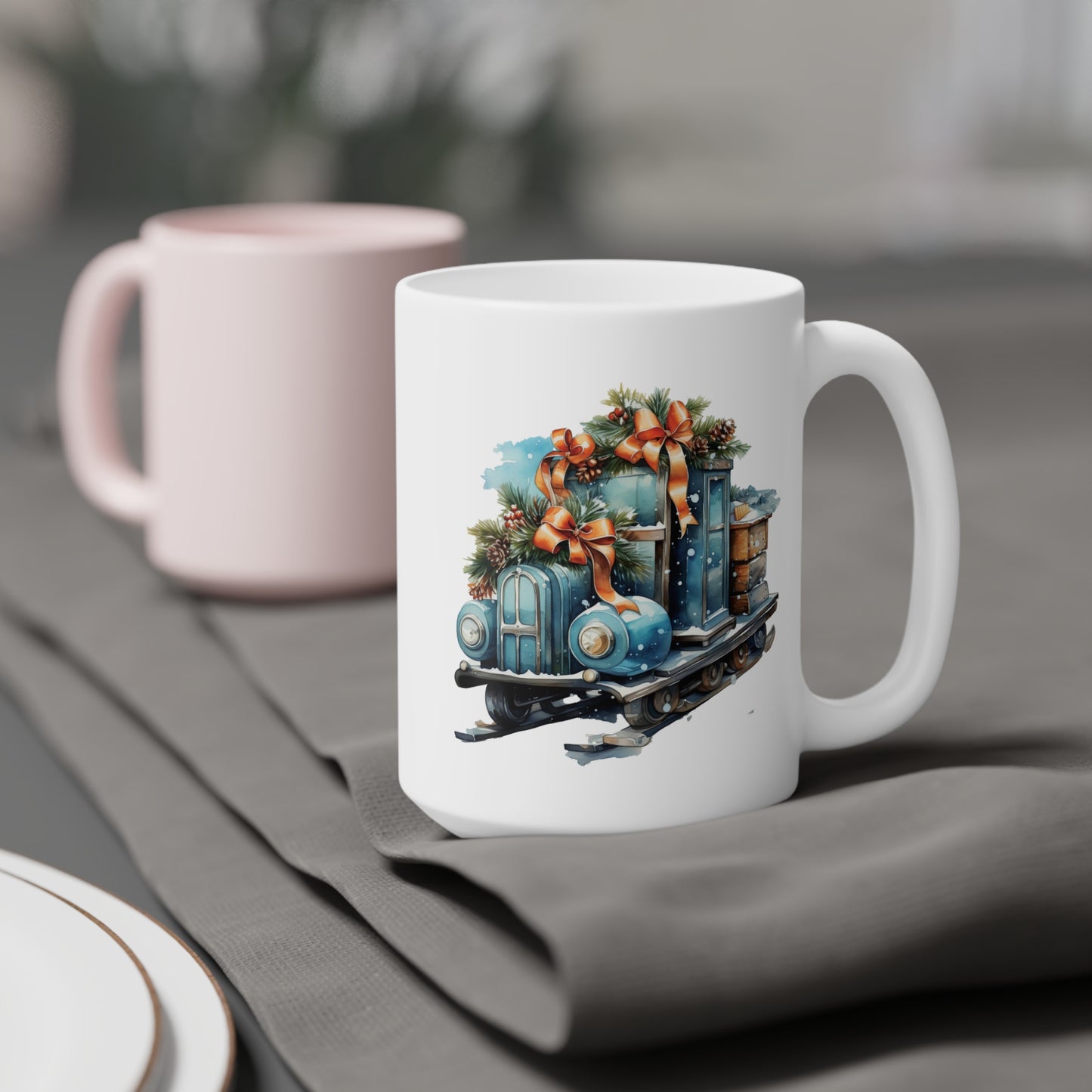 Santa Express | Christmas Coffee Mugs | Coffee Ceramic Mugs (11oz\15oz\20oz) | Coffee Mugs