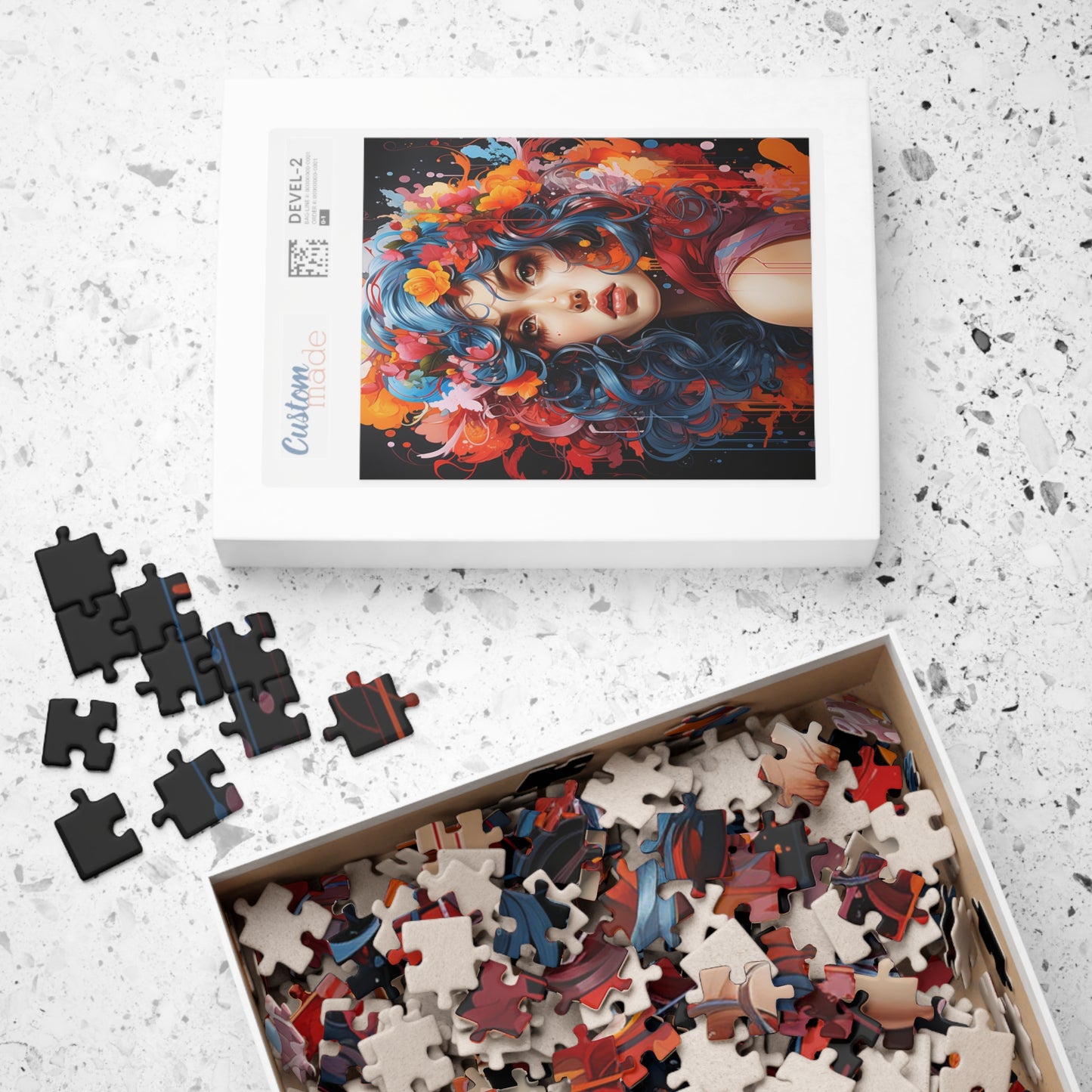 Groovy Hippie puzzle | Boho Jigsaw Collection | 500-piece Puzzle | Boho | jigsaw puzzle | games