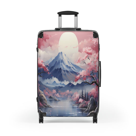 Sakura Serenity | Fuji Blossom Dreams Collection | Christmas vacation | Travel Luggage | Suitcase