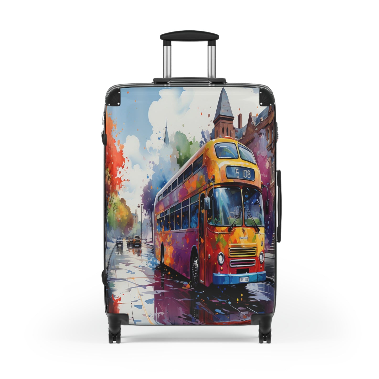 Double-Decker Adventure Luggage | Urban Voyager Collection | Christmas vacation | Travel Luggage | Suitcase | Double-decker travel