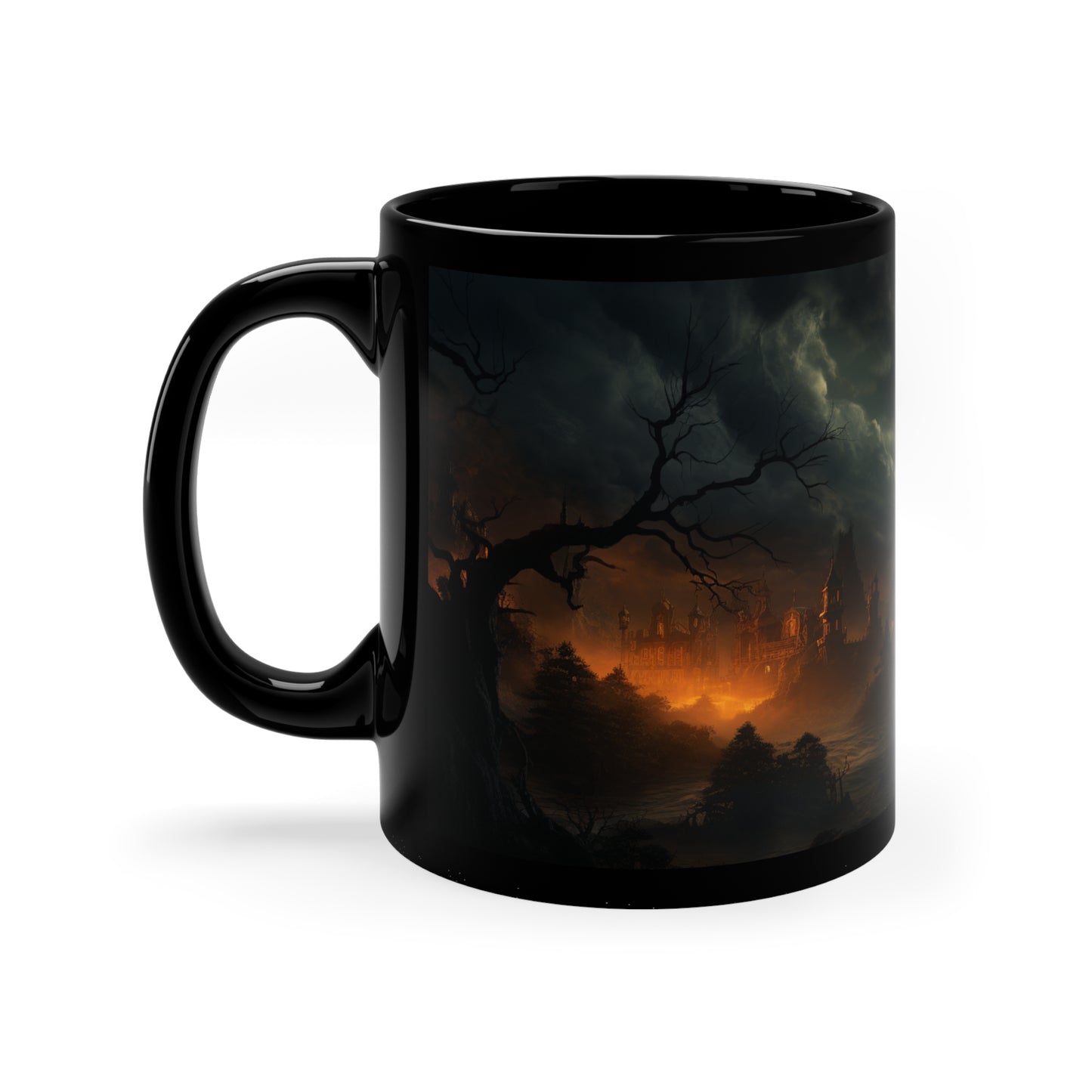 Halloween Witches #2 11oz Black Mug