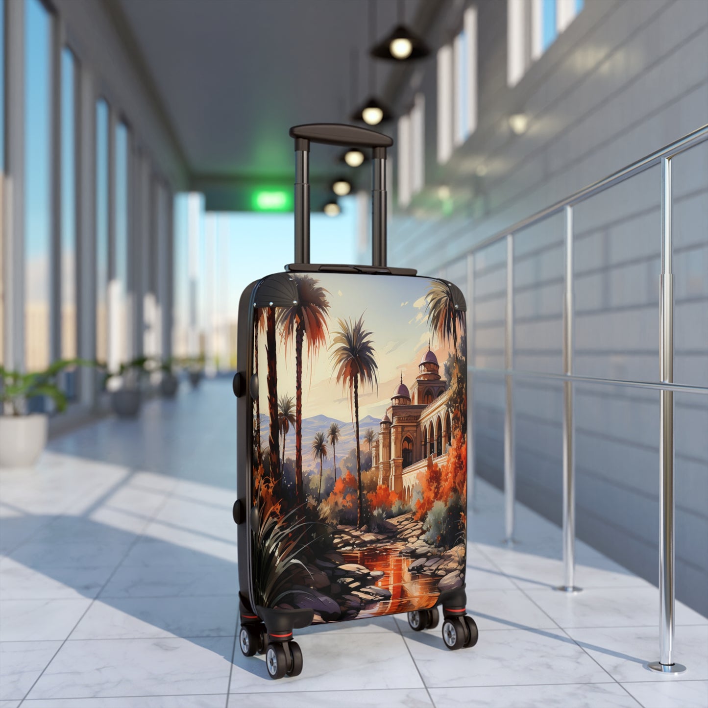 Egyptian Oasis Luggage | Egypt | Travel Luggage | Christmas vacation | Unique Christmas gift | Suitcase