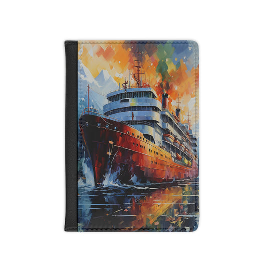 Cruise Elegance Passport Cover | Voyage of Colors Collection | Passport Covers | Travel accessories | Travel accessories for women