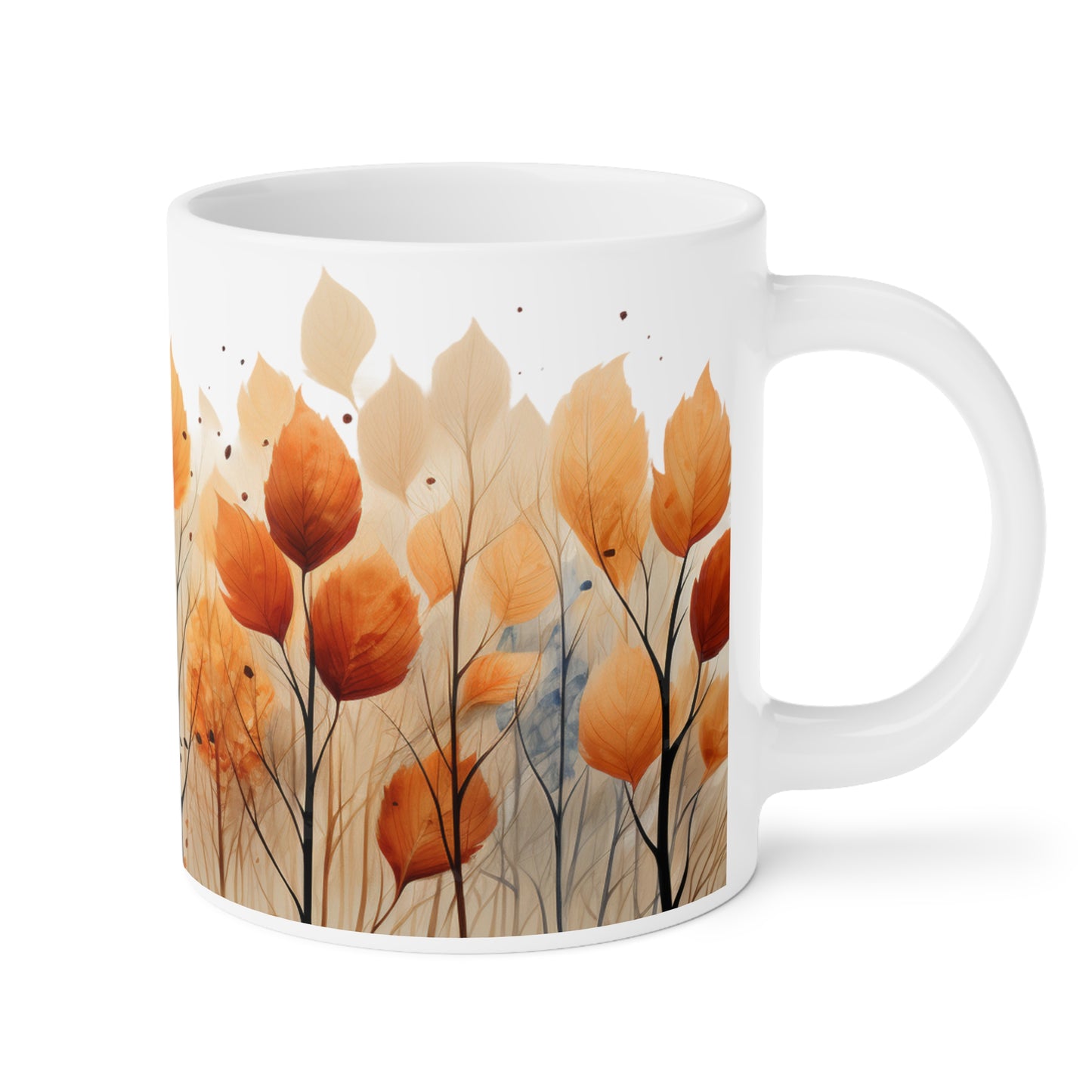 Autumn Leaves #3 | Autumn Fall Coffee Mug | Rustic Fall Mug | Watercolor Fall Mug