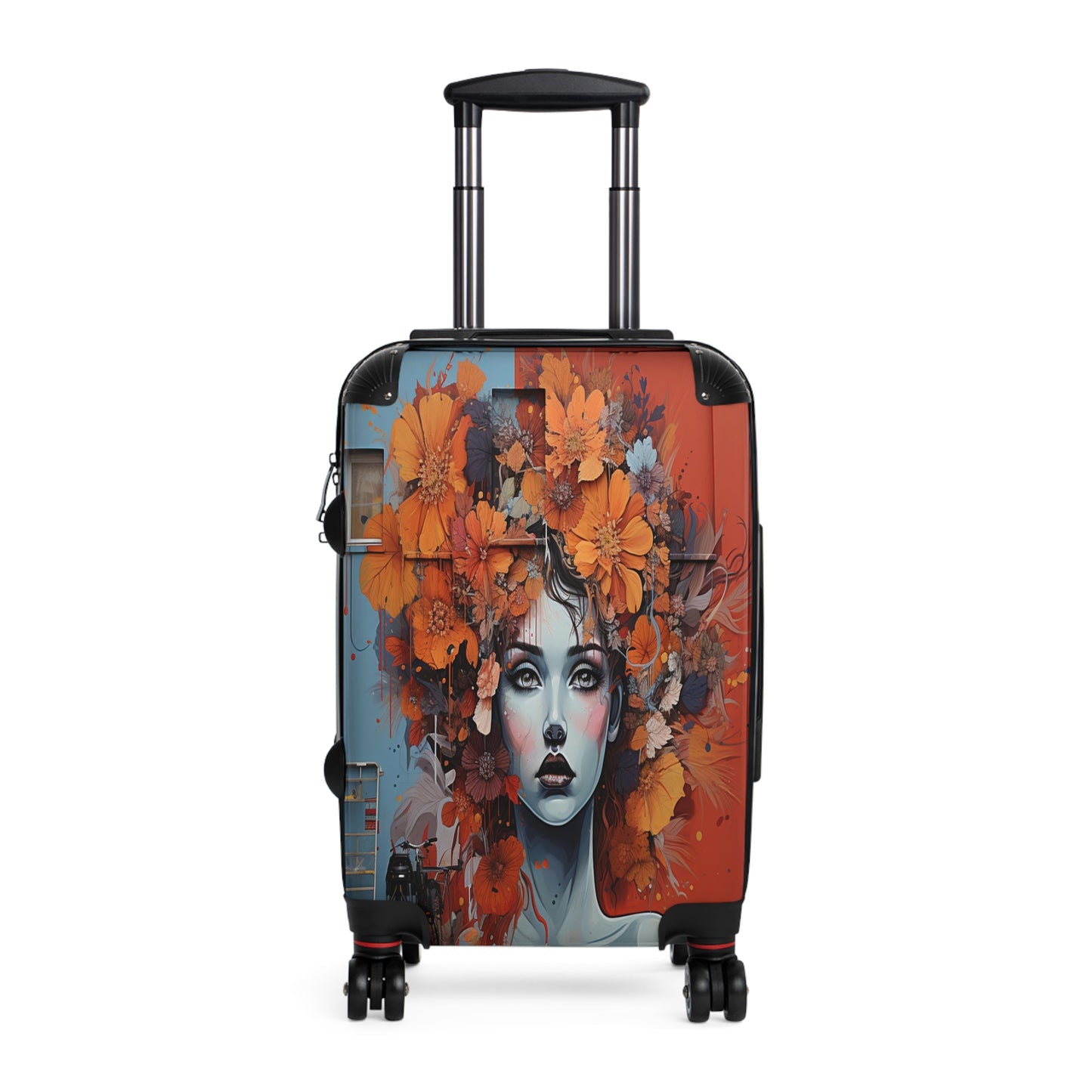 Graffiti Wanderer Luggage | Hippie Trip Collection | Christmas vacation | Travel Luggage | Suitcase | Boho | Retro