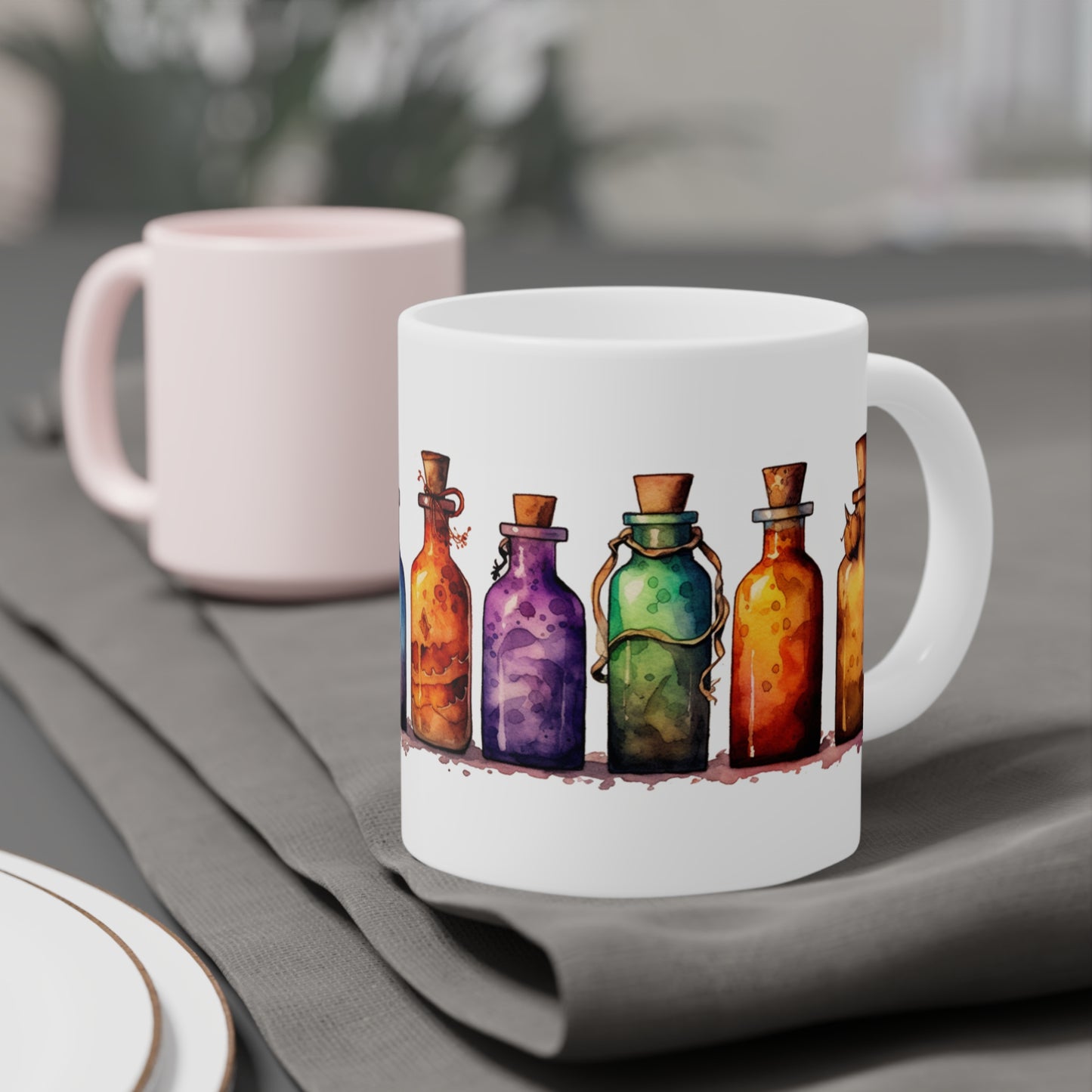 Halloween Potion Bottles #3 Ceramic Mugs (11oz\15oz\20oz)